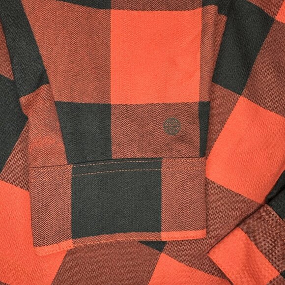 ADIDAS Five Ten red and black plaid long sleeve shirt - Picture 7 of 9